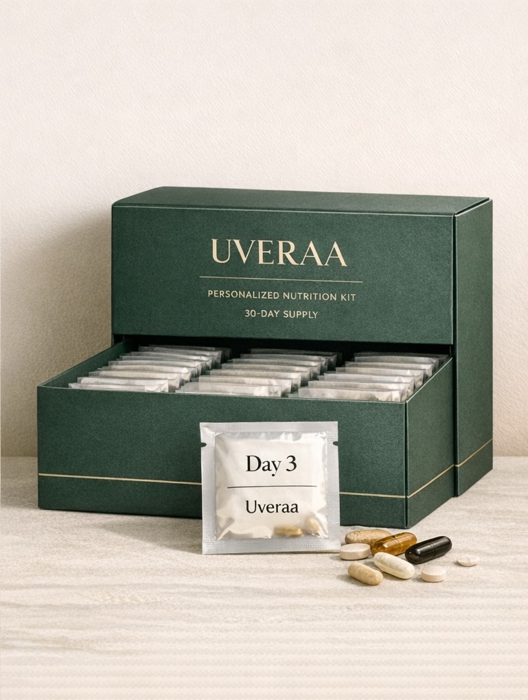 Uveraa Personalized Nutrition Kit โ 30-day supply